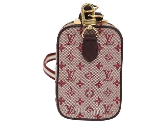 LOUIS VUITTON Pochette Digitale Mini Usu Monogramma Rossa M60001 LV Auth 170804 Rosso - vista 2