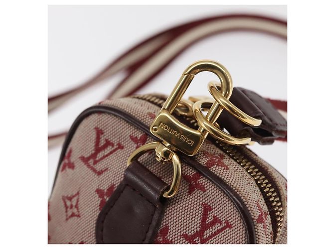 LOUIS VUITTON Pochette Digitale Mini Usu Monogramma Rossa M60001 LV Auth 170804 Rosso - vista 9