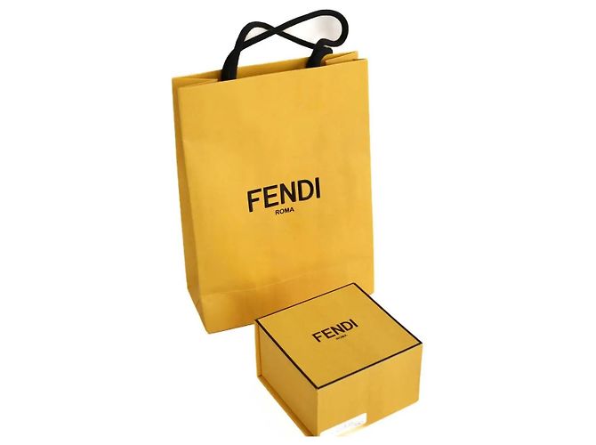 Fendi Goldene Ohrringe - Ansicht 5