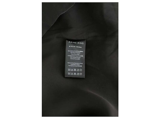 Anine Bing Schwarze Bluse - Ansicht 5