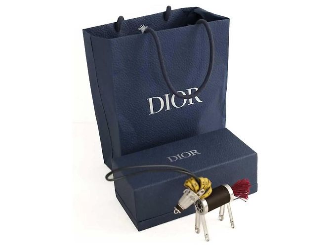 Dior Pferde-Taschenanhänger Braun - Ansicht 3