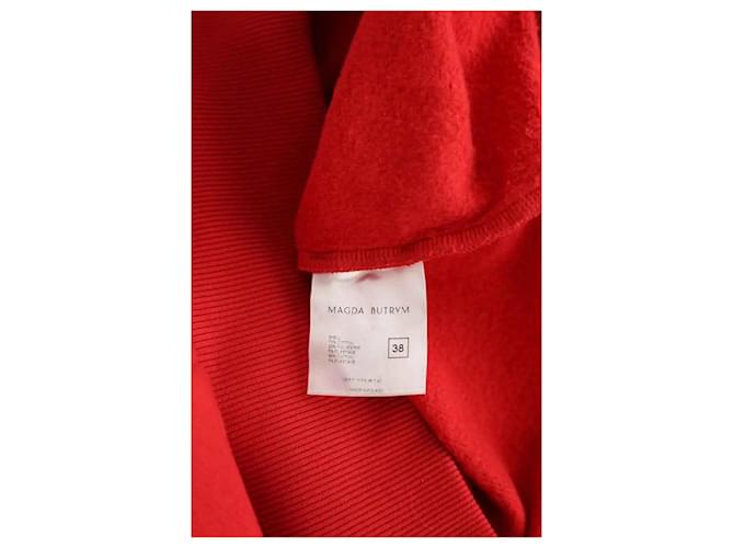 Magda Butrym Roter Sweatshirt - Ansicht 7