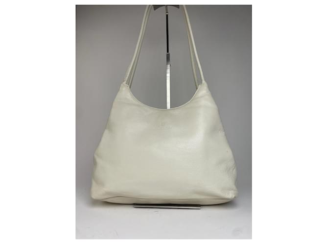 Vintage Givenchy Ledertasche Weiß - Ansicht 13