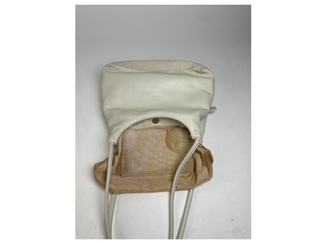 Vintage Givenchy Ledertasche Weiß - Ansicht 4