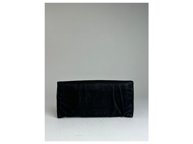 Vintage Prada Triangle Wallet Black - view 2