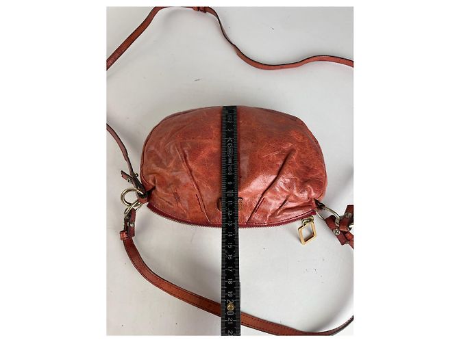 Chloé Vintage Chloe 2Way Lederhandtasche rot - Ansicht 11