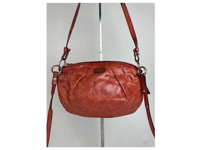 Chloé Vintage Chloe 2Way Lederhandtasche rot - Ansicht 15