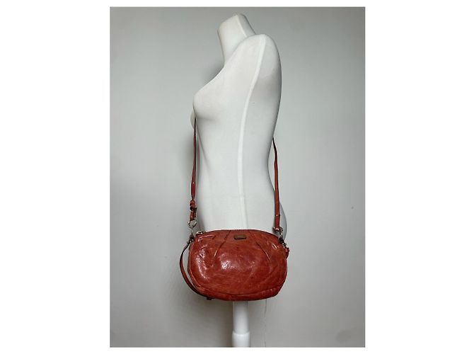 Chloé Vintage Chloe 2Way Lederhandtasche rot - Ansicht 4