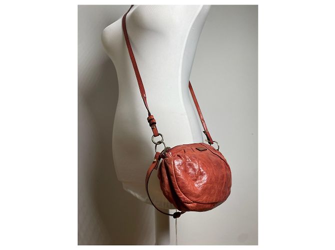 Chloé Vintage Chloe 2Way Lederhandtasche rot - Ansicht 8