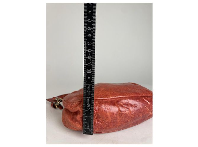 Chloé Vintage Chloe 2Way Lederhandtasche rot - Ansicht 9