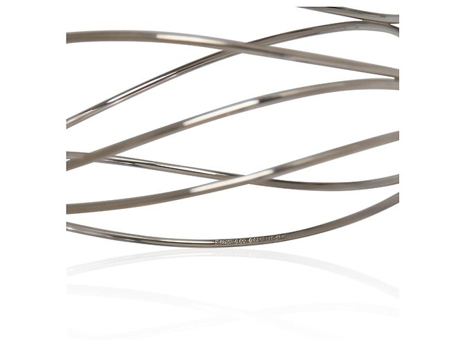 Bracciale Wave a 9 file Elsa Peretti in oro bianco Tiffany & Co. - vista 2