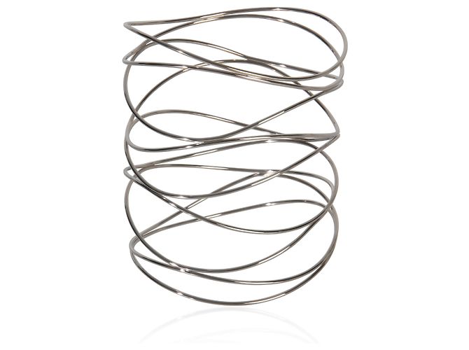 Bracciale Wave a 9 file Elsa Peretti in oro bianco Tiffany & Co. - vista 3