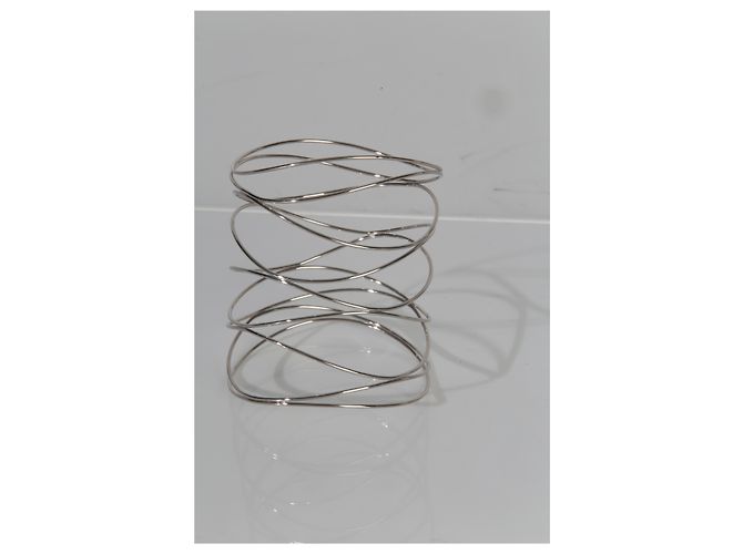 Bracciale Wave a 9 file Elsa Peretti in oro bianco Tiffany & Co. - vista 6
