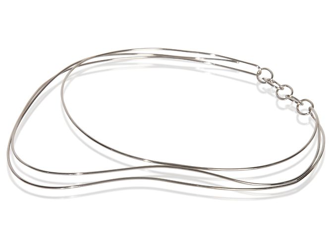 Collana Wave in oro bianco Elsa Peretti di Tiffany & Co. - vista 2