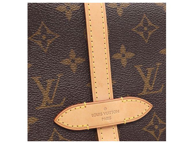 Borsa a Spalla Chantilly GM Louis Vuitton Marrone - vista 8
