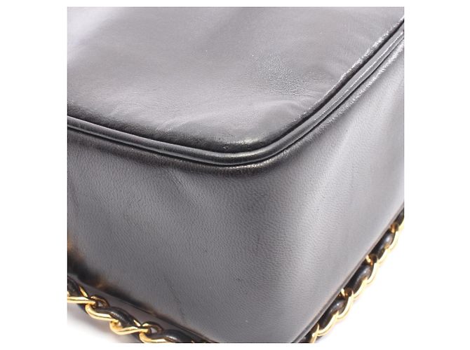 Bolso de Hombro Chanel Triple Coco Mark Negro - vista 9