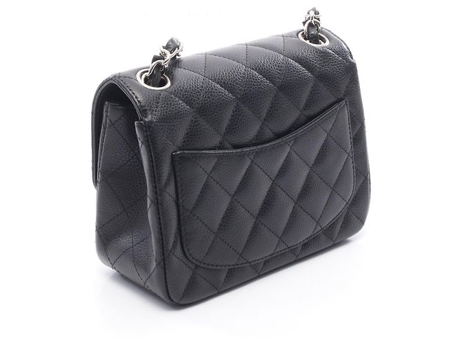 Borsa a Spalla Mini Matelassé Chanel Nero - vista 2