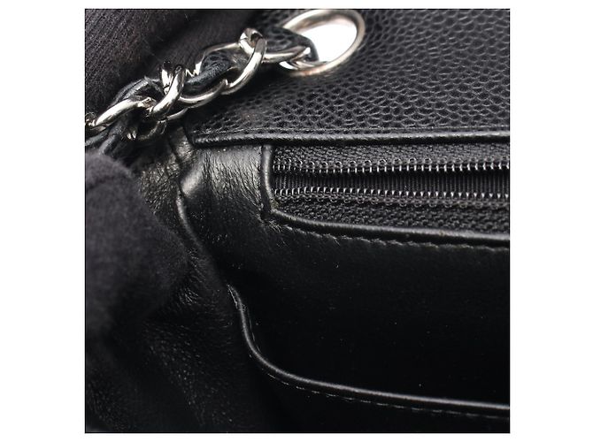 Borsa a Spalla Mini Matelassé Chanel Nero - vista 7