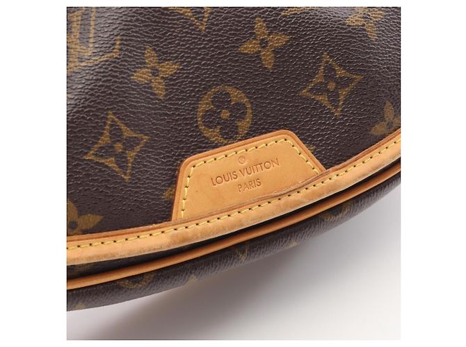Borsa a Spalla Menilmontant PM Louis Vuitton Marrone - vista 12