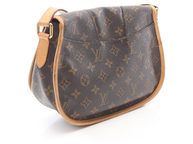 Borsa a Spalla Menilmontant PM Louis Vuitton Marrone - vista 2
