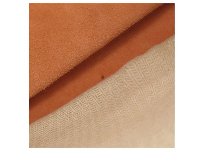 Borsa a Spalla Hermès Vespa PM in Togo Arancione - vista 10