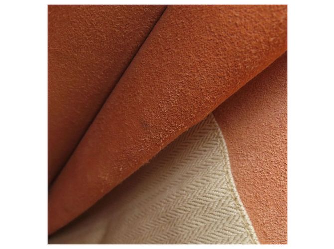 Borsa a Spalla Hermès Vespa PM in Togo Arancione - vista 9