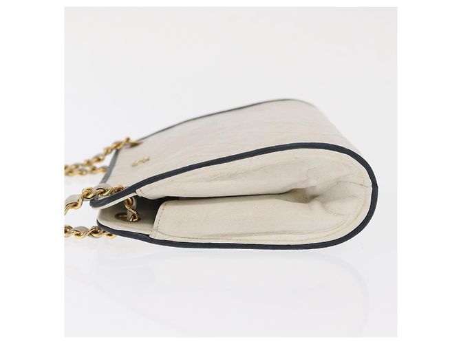 Chanel Chain Leather Weiß - Ansicht 4