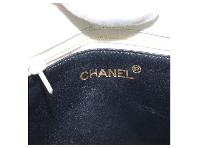 Chanel Chain Leather Weiß - Ansicht 6