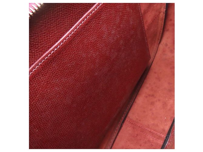 Borsa a Spalla Hermès Trim 31 Rouge H Rosso - vista 10
