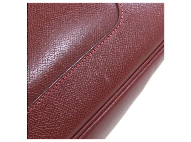 Borsa a Spalla Hermès Trim 31 Rouge H Rosso - vista 16
