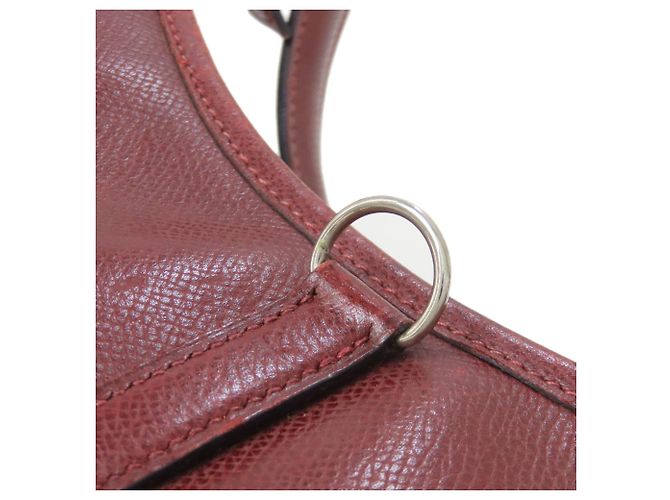 Borsa a Spalla Hermès Trim 31 Rouge H Rosso - vista 20