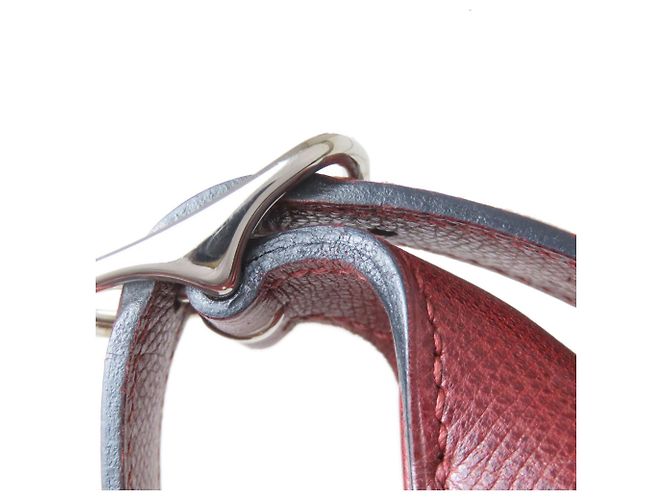 Borsa a Spalla Hermès Trim 31 Rouge H Rosso - vista 25