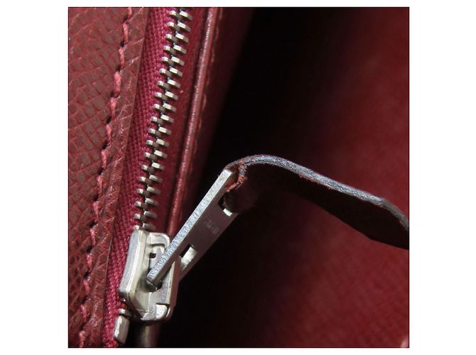 Borsa a Spalla Hermès Trim 31 Rouge H Rosso - vista 7