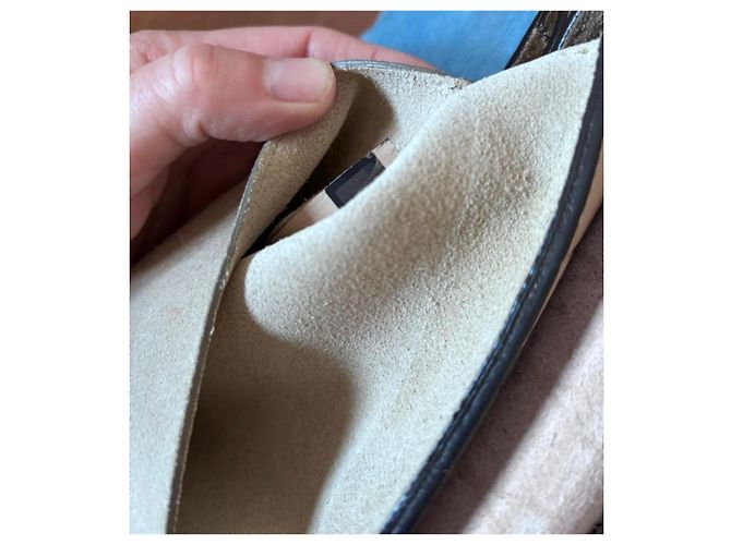 Chloé Borsa a Spalla in Pelle Chloe Drew in Beige - vista 10