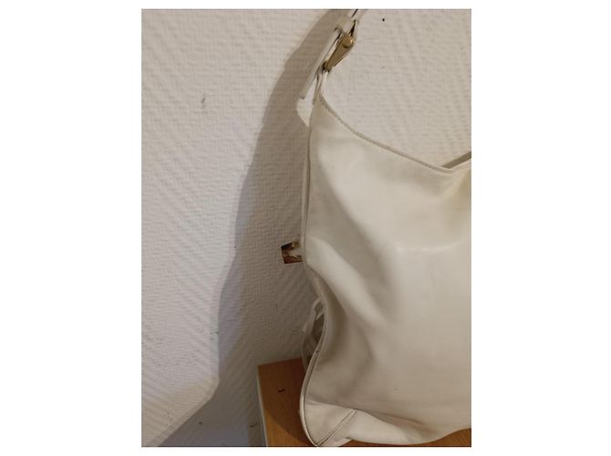 Borsa a mano Gianni Versace in pelle bianca Bianco - vista 4