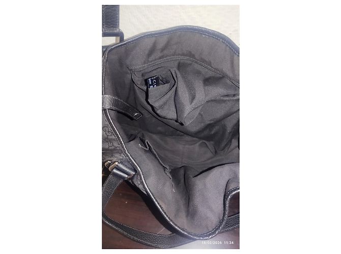 Borsa Gucci nera in tessuto Nero - vista 17