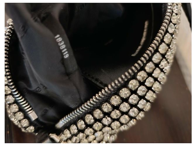 Borsa Alexander Wang Argentata in Tessuto Argento - vista 14