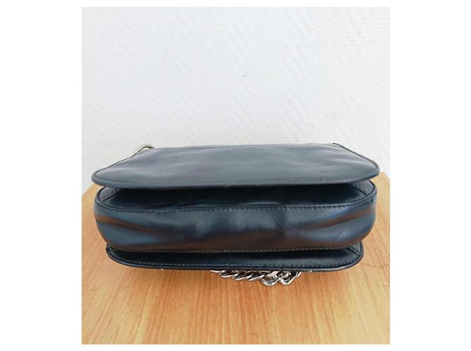 Borsa a mano Prada in pelle nera Nero - vista 3