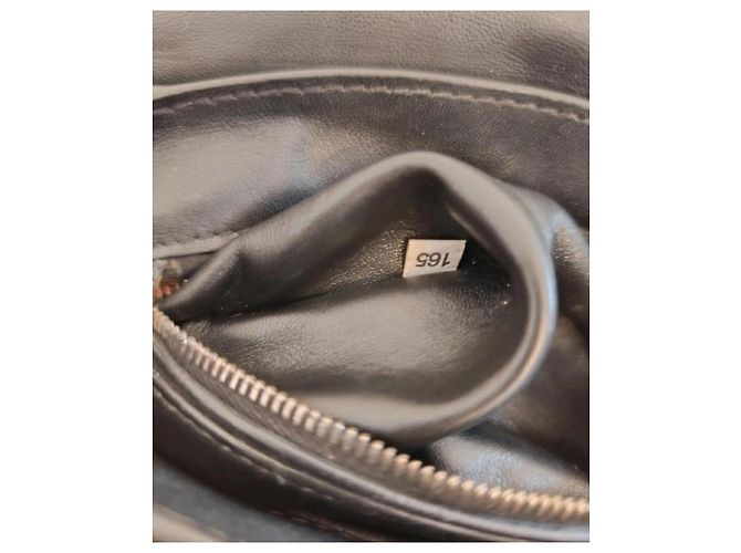 Borsa a mano Prada in pelle nera Nero - vista 4