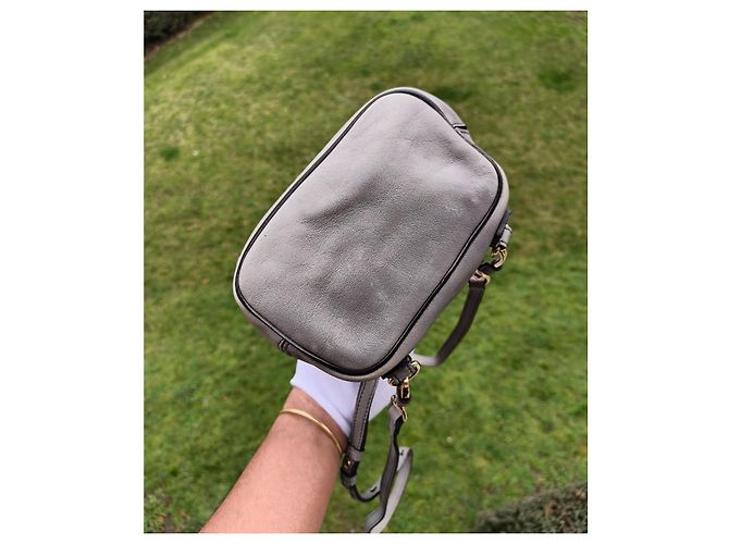 Faye Chloé Rucksack aus Lammleder Grau - Ansicht 9