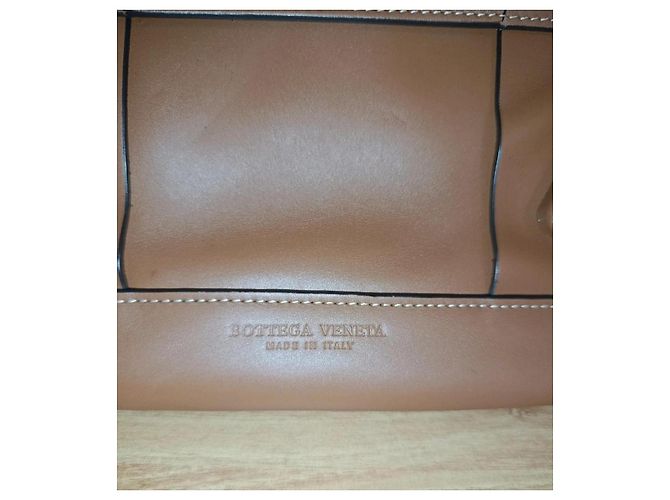 Bolso de mano Bottega Veneta de cuero marrón Castaño - vista 7