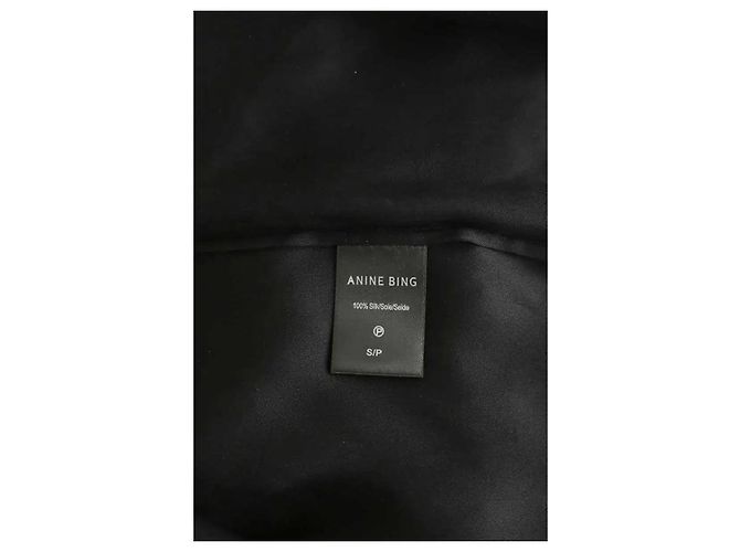 Anine Bing Falda negra Negro - vista 6