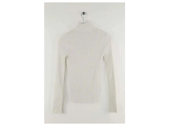 Courreges Top bianco - vista 2