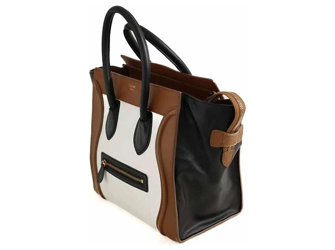 Luggage Céline Mehrfarbige Leder-Tasche Mehrfarben - Ansicht 3