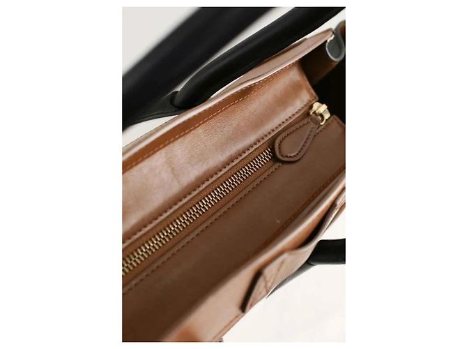 Luggage Céline Mehrfarbige Leder-Tasche Mehrfarben - Ansicht 7