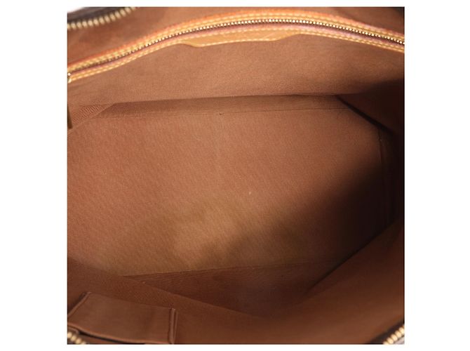 Borsa a Spalla Cabas Mezzo Monogram Louis Vuitton in Marrone M51151 - vista 14