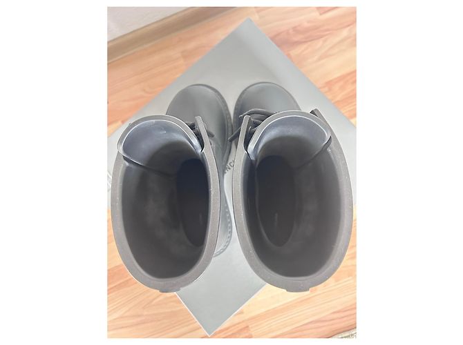 Balenciaga Black Rubber Boots - view 11