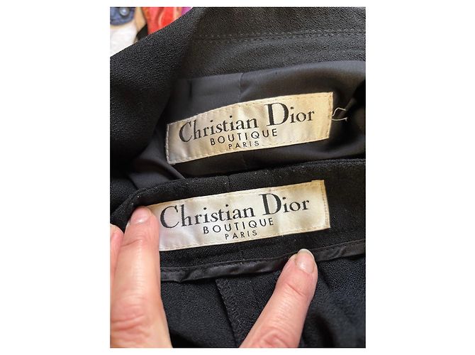 Tailleur nero Christian Dior - vista 10