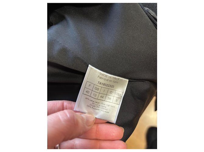 Tailleur nero Christian Dior - vista 14