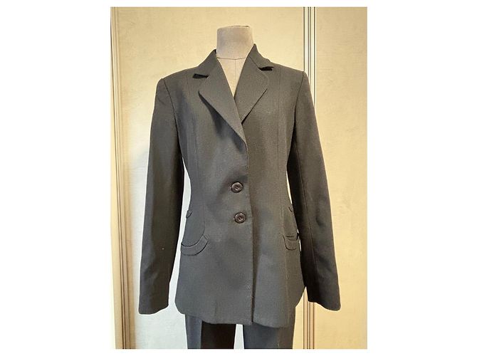 Tailleur nero Christian Dior - vista 2